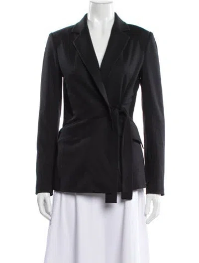 Pre-owned Theory Blazer In Gray