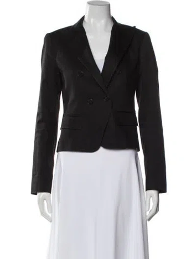 Pre-owned Theory Blazer In Gray