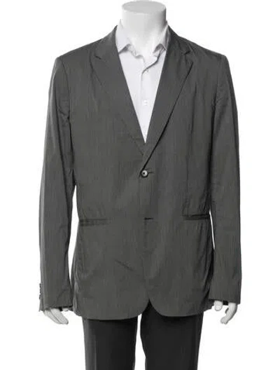 Pre-owned Theory Blazer In Gray