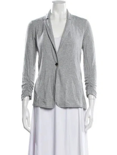 Pre-owned Theory Blazer In Gray