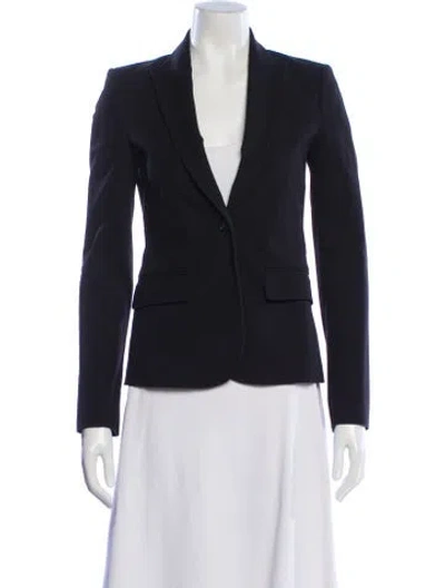 Pre-owned Theory Blazer In Gray