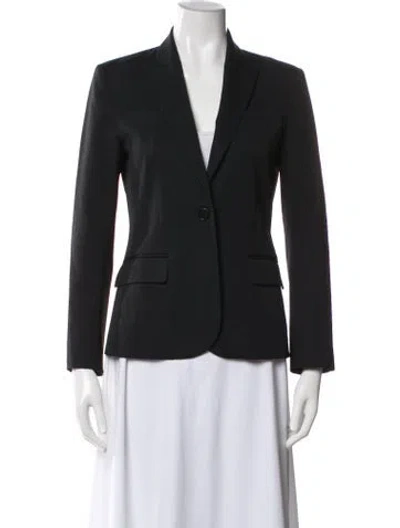 Pre-owned Theory Blazer In Gray
