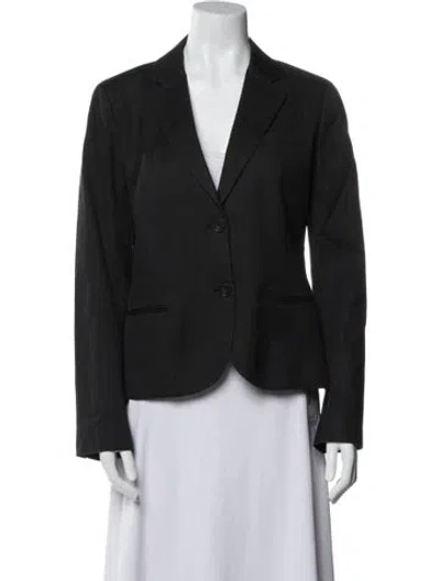 Pre-owned Theory Blazer In Gray