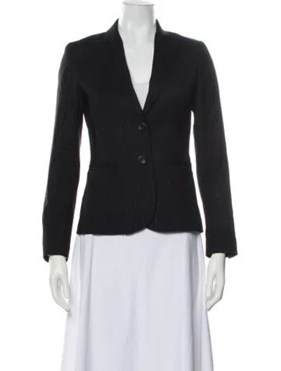 Pre-owned Theory Blazer In Gray