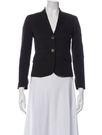 Pre-owned Theory Blazer In Gray