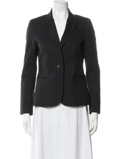 Pre-owned Theory Blazer In Gray