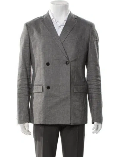 Pre-owned Theory Blazer In Gray