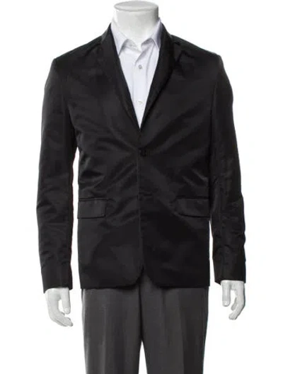 Pre-owned Theory Blazer In Gray