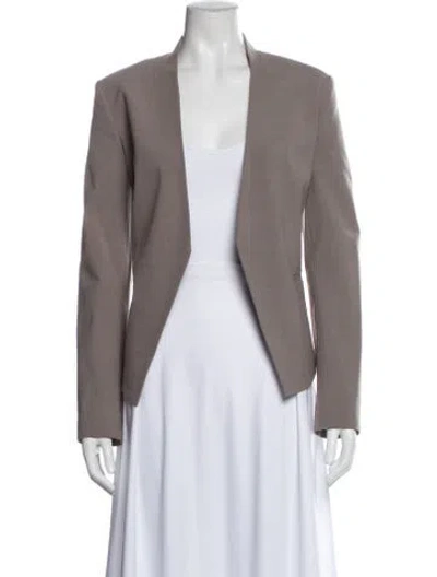 Pre-owned Theory Blazer In Gray