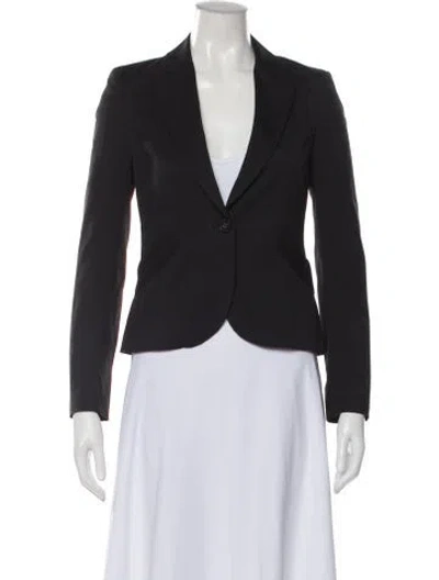 Pre-owned Theory Blazer In Gray