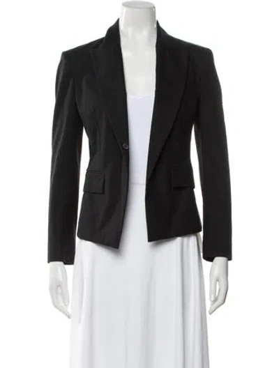 Pre-owned Theory Blazer In Gray