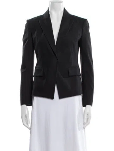Pre-owned Theory Blazer In Gray
