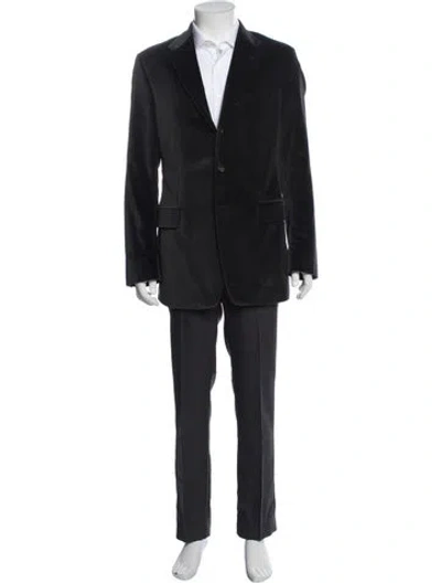Pre-owned Theory Blazer In Gray