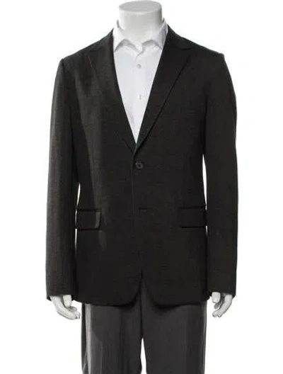 Pre-owned Theory Blazer In Grey