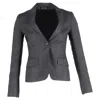 Theory Blazer In Grey Wool