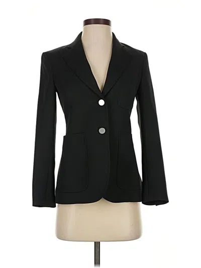 Pre-owned Theory Blazer Jacket In Black