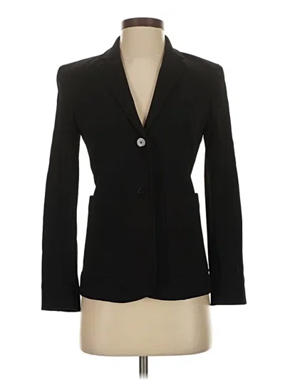 Pre-owned Theory Blazer Jacket In Black