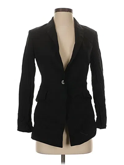 Pre-owned Theory Blazer Jacket In Black