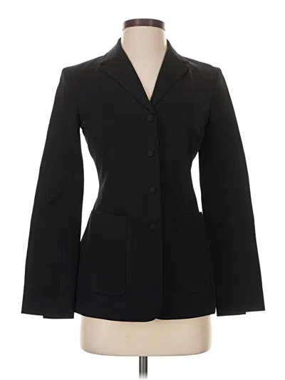 Pre-owned Theory Blazer Jacket In Black