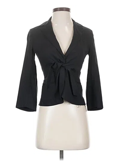 Pre-owned Theory Blazer Jacket In Black