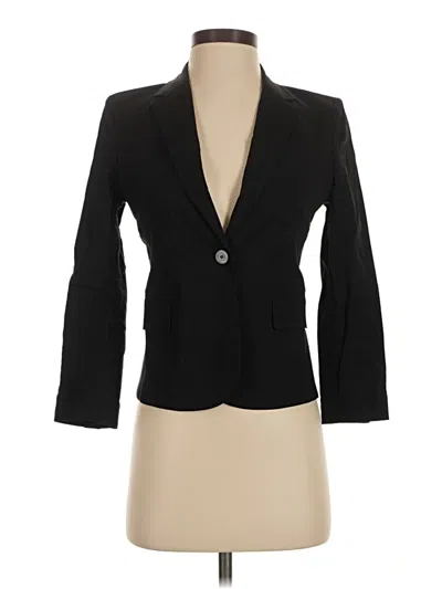 Pre-owned Theory Blazer Jacket In Black
