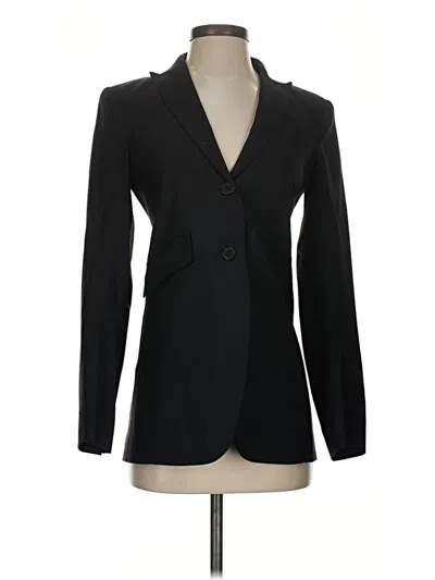 Pre-owned Theory Blazer Jacket In Black