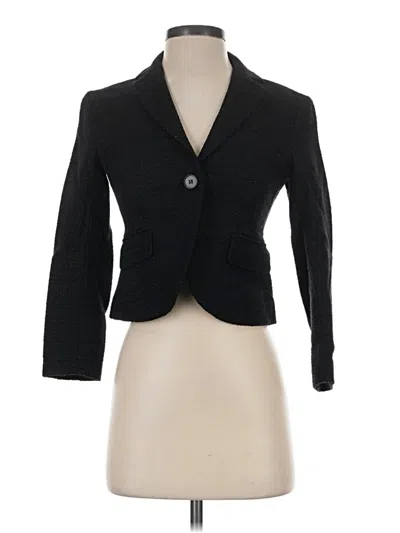Pre-owned Theory Blazer Jacket In Black