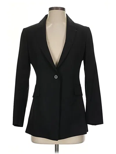 Pre-owned Theory Blazer Jacket In Black