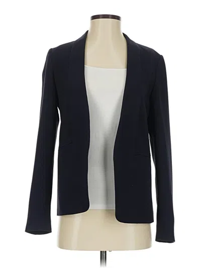 Pre-owned Theory Blazer Jacket In Blue