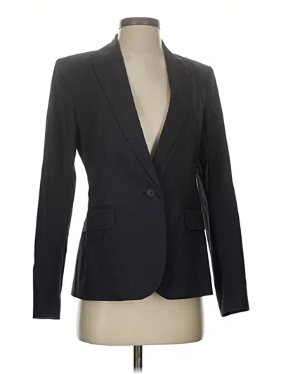 Pre-owned Theory Blazer Jacket In Blue