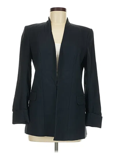 Pre-owned Theory Blazer Jacket In Blue
