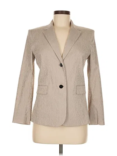 Pre-owned Theory Blazer Jacket In Brown