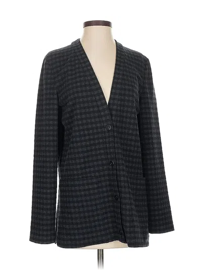 Pre-owned Theory Blazer Jacket In Gray