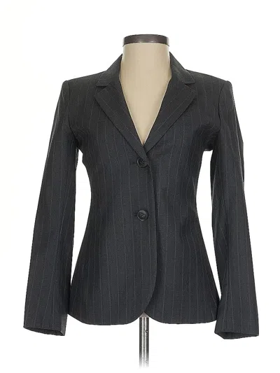 Pre-owned Theory Blazer Jacket In Gray