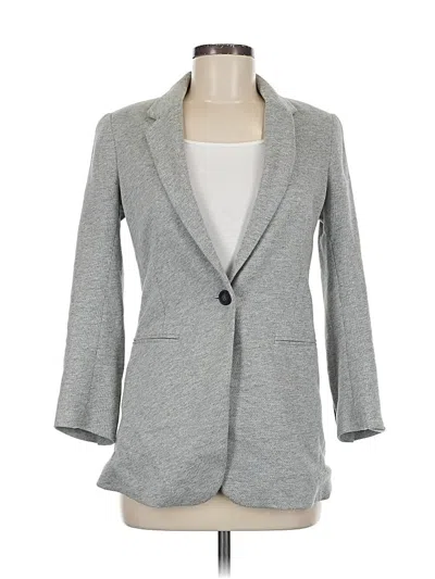 Pre-owned Theory Blazer Jacket In Gray