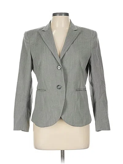 Pre-owned Theory Blazer Jacket In Gray