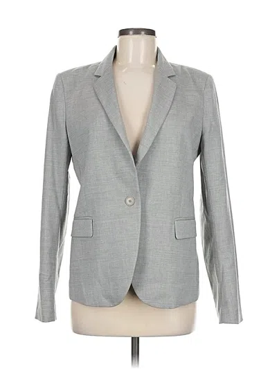 Pre-owned Theory Blazer Jacket In Gray