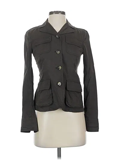 Pre-owned Theory Blazer Jacket In Gray