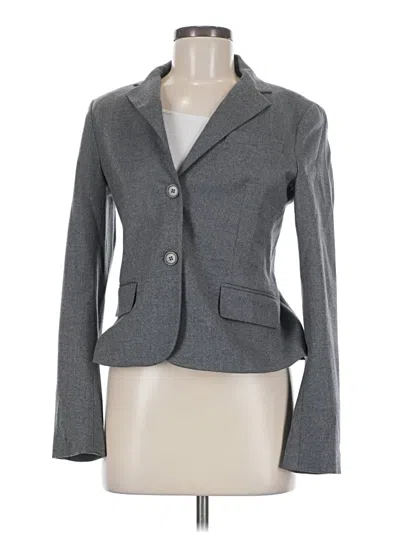 Pre-owned Theory Blazer Jacket In Gray