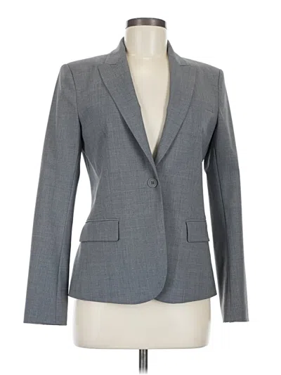 Pre-owned Theory Blazer Jacket In Gray