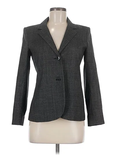Pre-owned Theory Blazer Jacket In Gray