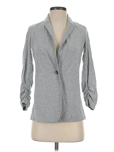 Pre-owned Theory Blazer Jacket In Gray