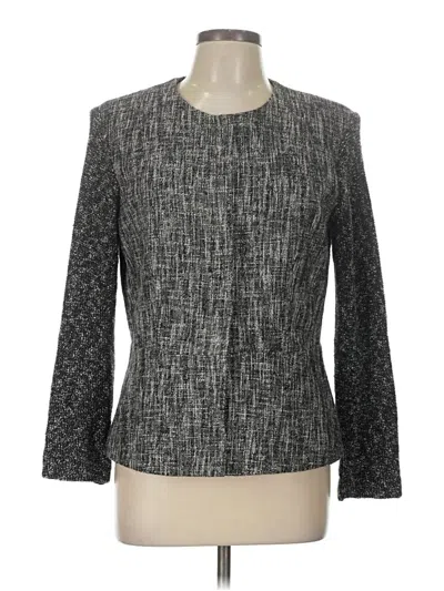 Pre-owned Theory Blazer Jacket In Gray