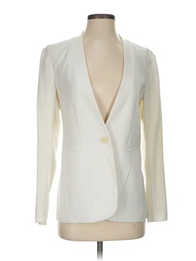 Pre-owned Theory Blazer Jacket In Ivory