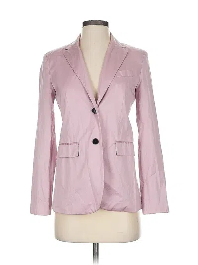 Pre-owned Theory Blazer Jacket In Pink
