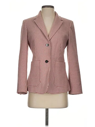 Pre-owned Theory Blazer Jacket In Pink