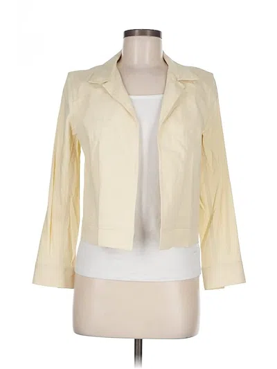 Pre-owned Theory Blazer Jacket In White