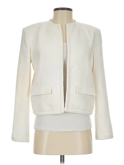Pre-owned Theory Blazer Jacket In White