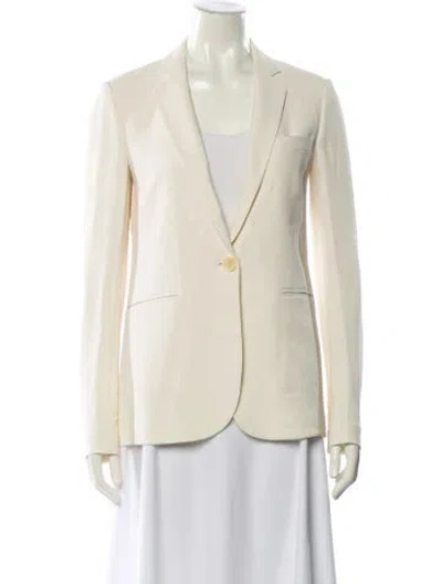 Pre-owned Theory Blazer In Neutral