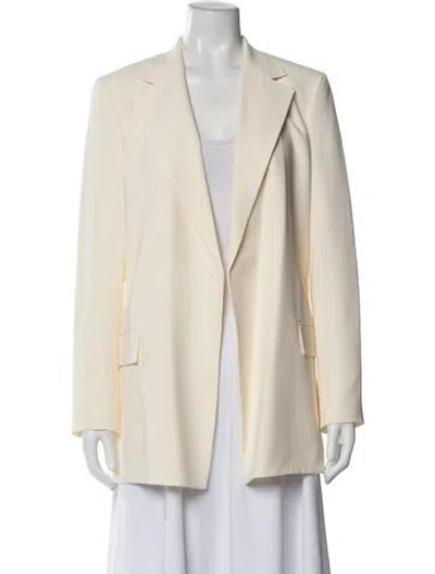 Pre-owned Theory Blazer In Neutral